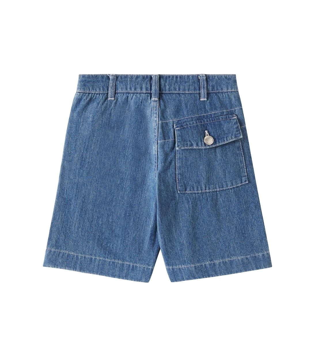 C.P. Company Kids - Logo denim shorts