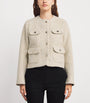 White Bouclé Tweed Jacket