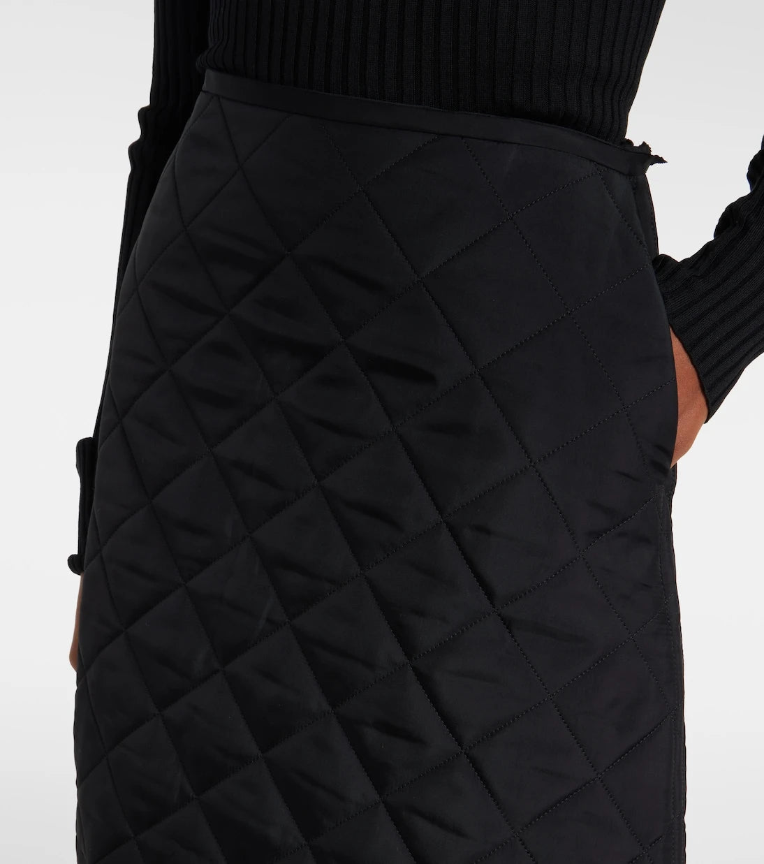 Jil Sander - Quilted miniskirt
