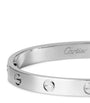 Cartier LOVE Classic White Gold Bracelet
