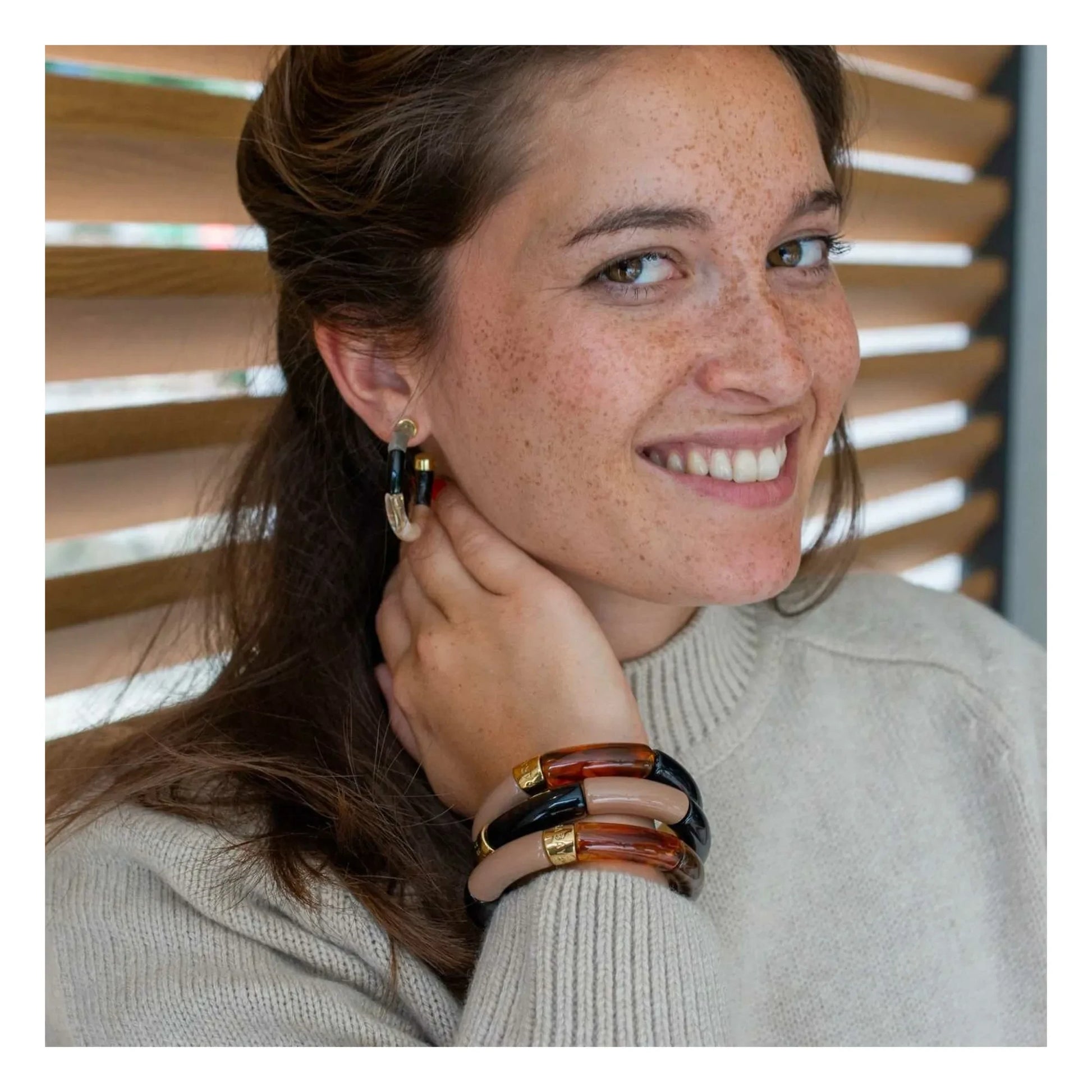 Parabaya - Moca 3 bracelet | Brown