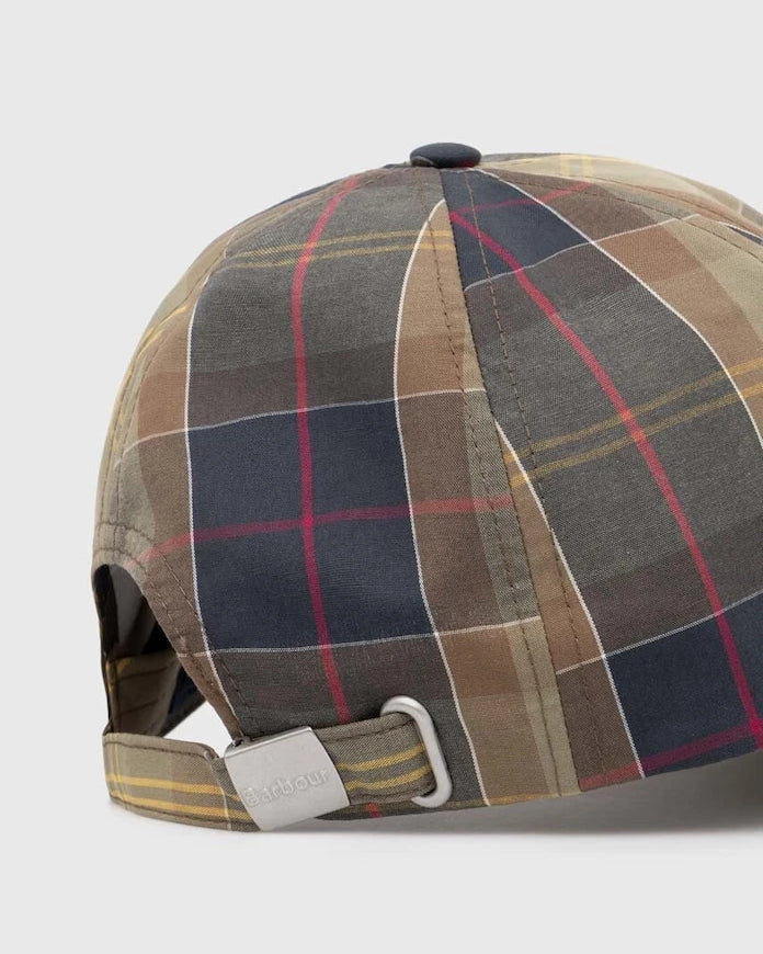 Barbour Tartan Sports Cap Pamuklu Vizörlü Şapka