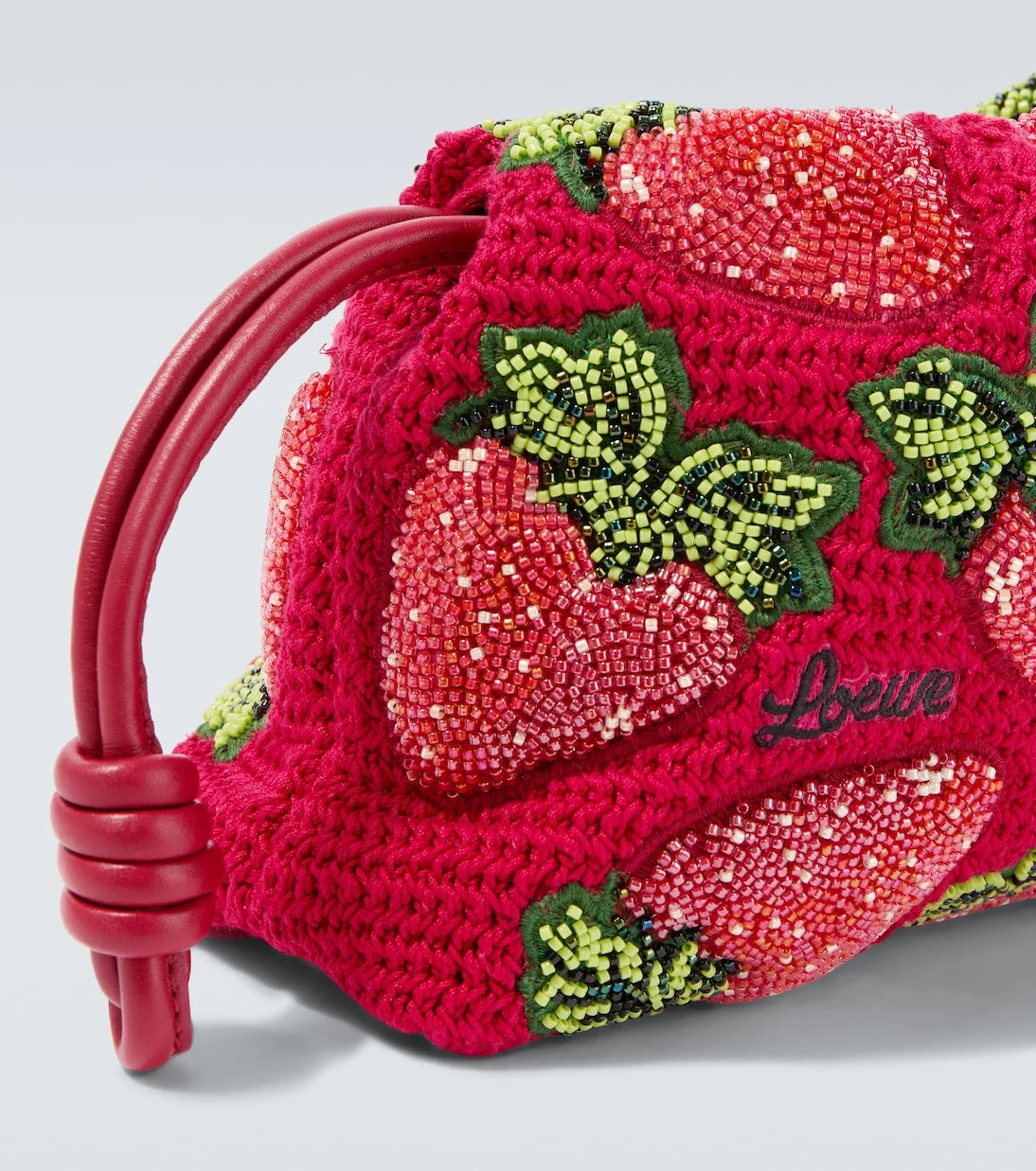 Loewe - Paula's Ibiza Flamenco Mini beaded clutch