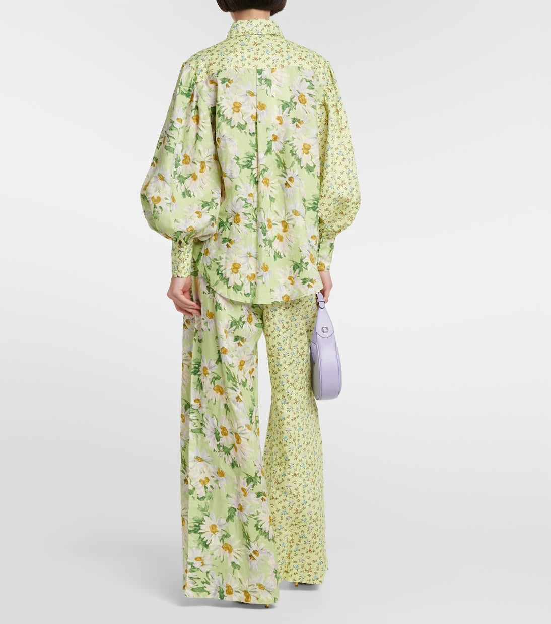 Alémais - Astra floral linen shirt