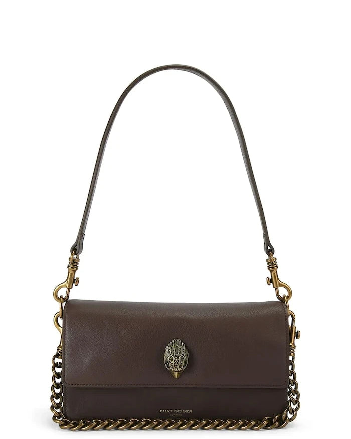 Kurt Geiger London чанта crossbody дамска от кожа Sloane Soft Shoulder Bag