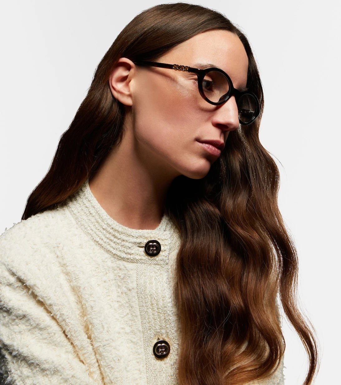 Gucci - Signoria oval glasses