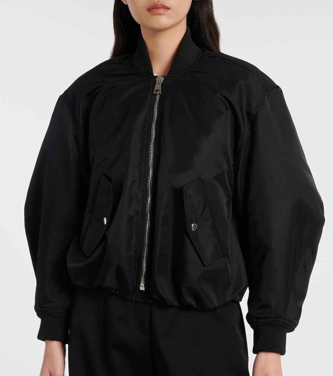 Givenchy - Cropped bomber jacket