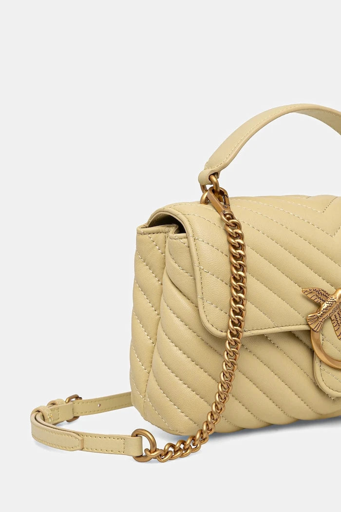 Pinko kadın deri crossbody çanta