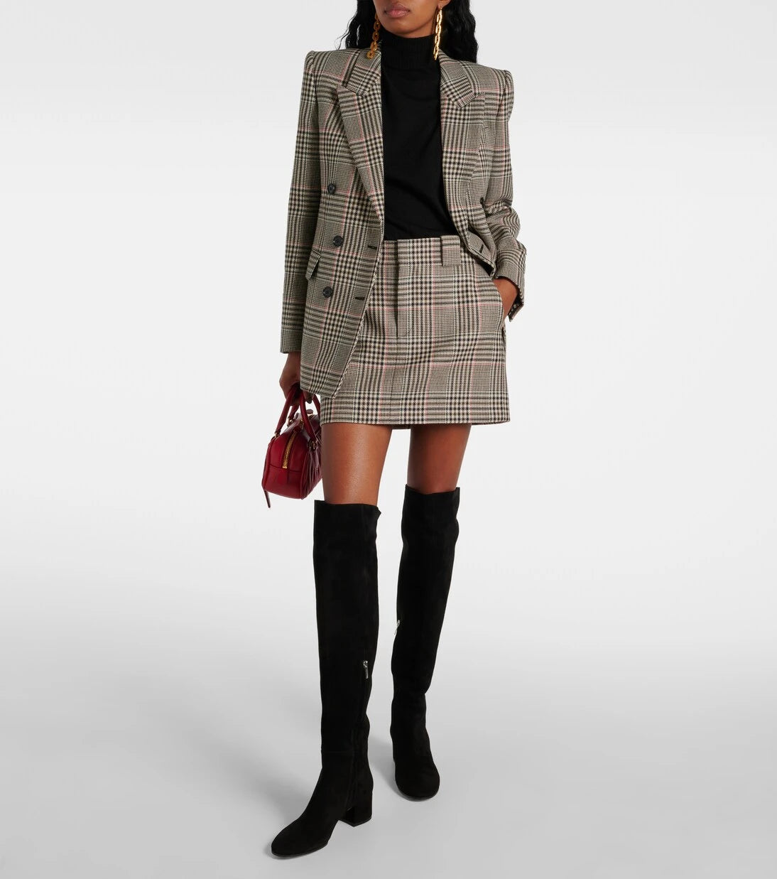 Gianvito Rossi - Suede knee-high boots