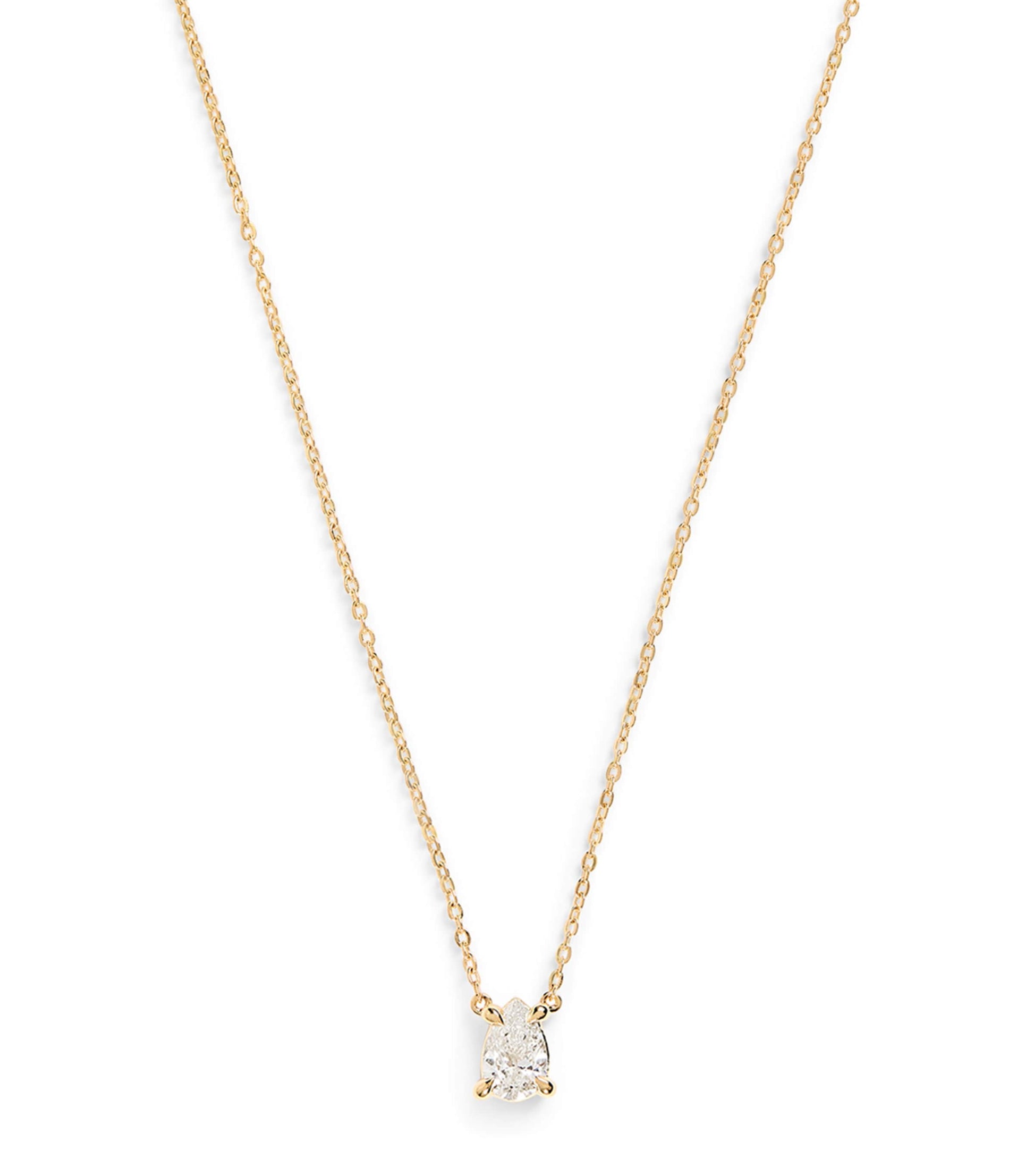 Yellow Gold and Diamond Pendant Necklace (0.75ct)