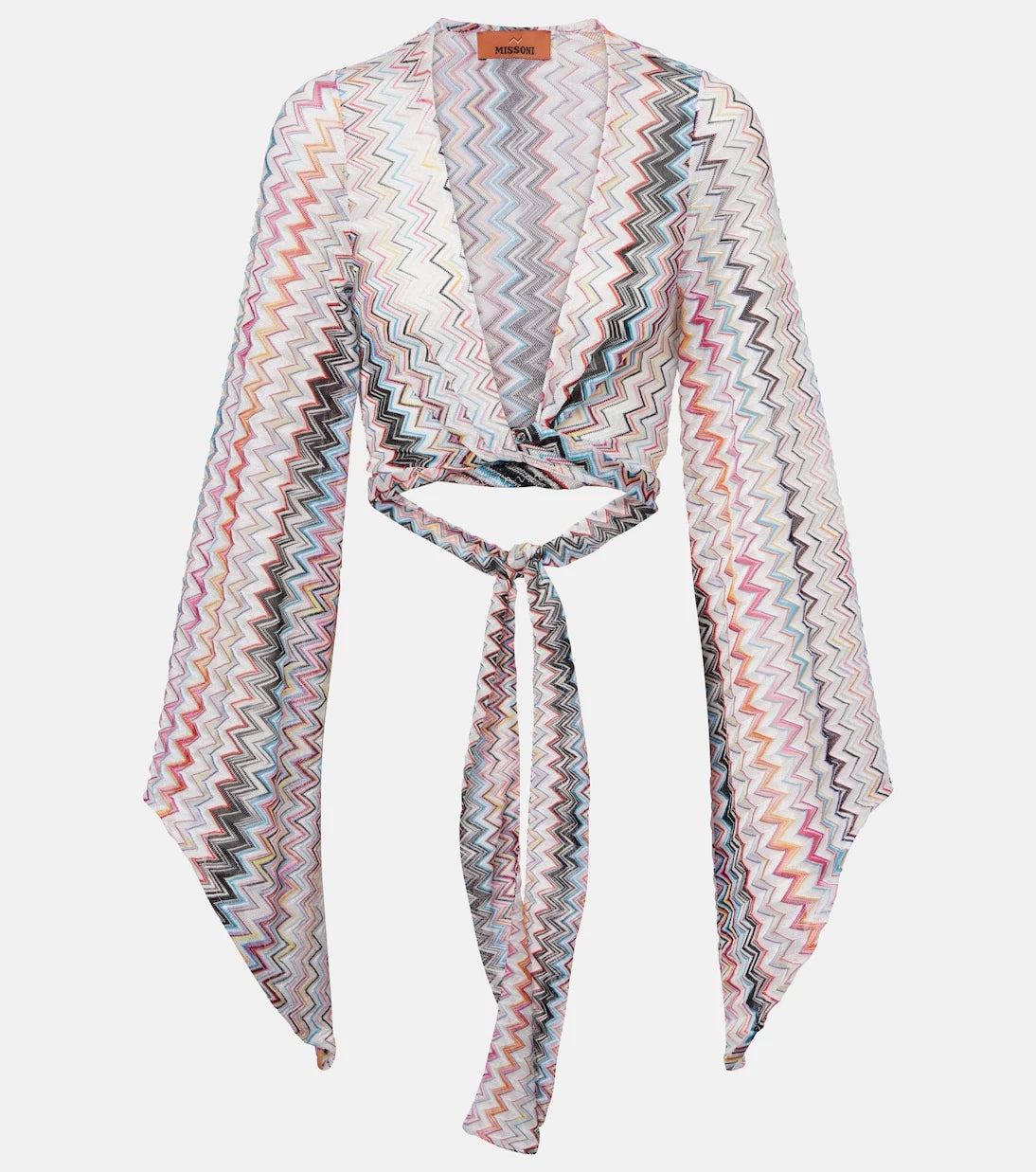 Missoni - Zigzag cropped blouse