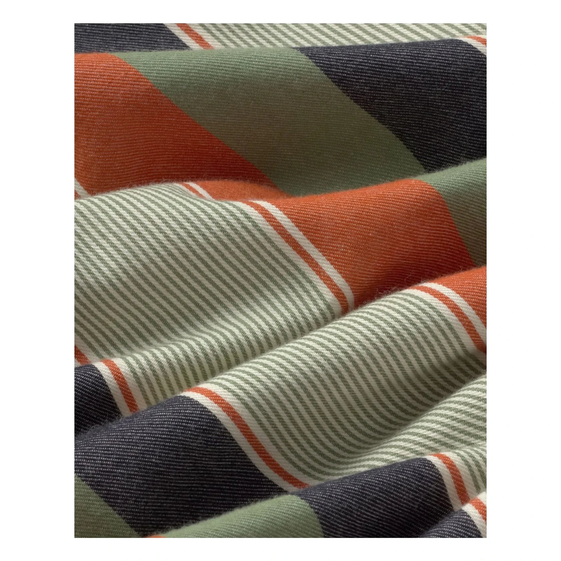 Thinking Mu - Pat Stripes Pants Organic cotton | Orange