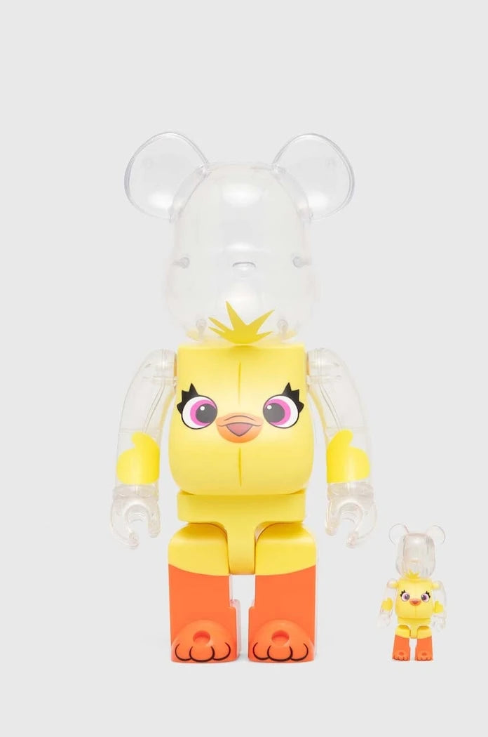 Medicom Toy Be@rbrick Ducky (Toy Story 4) 100% & 400% (2 adet) Dekoratif Figür