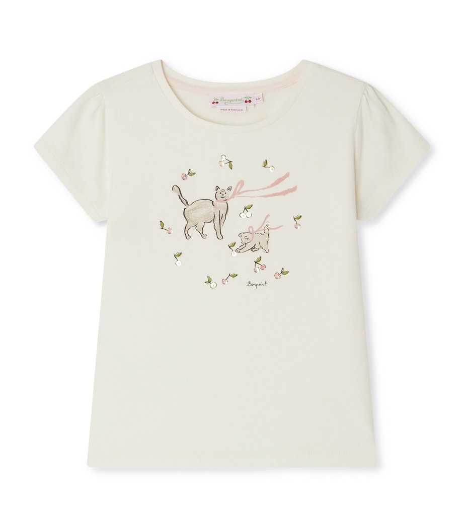 Bonpoint Cotton Printed T-Shirt (10-14 Years)