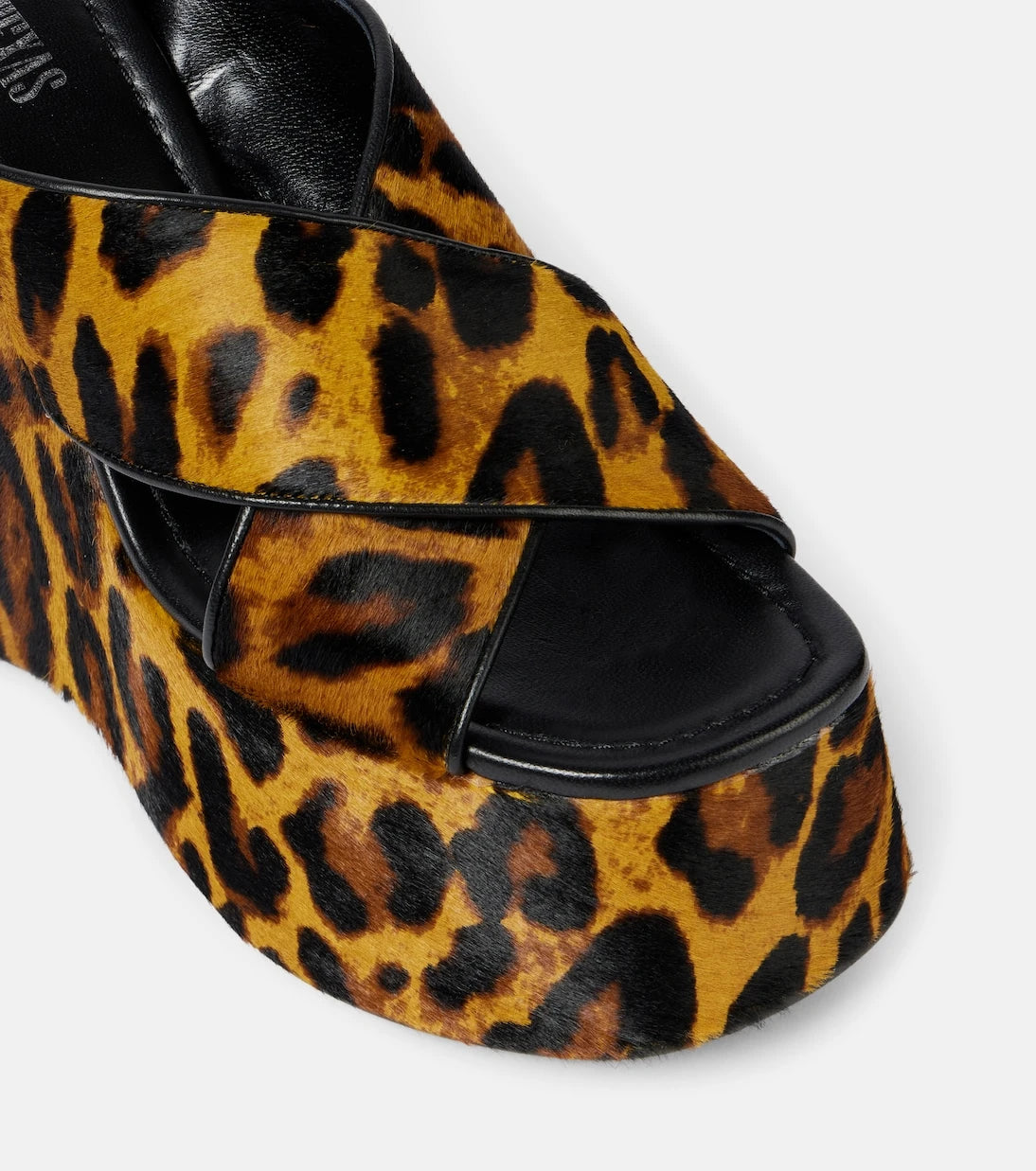 Paris Texas - Mara 135 leopard-print platform sandals
