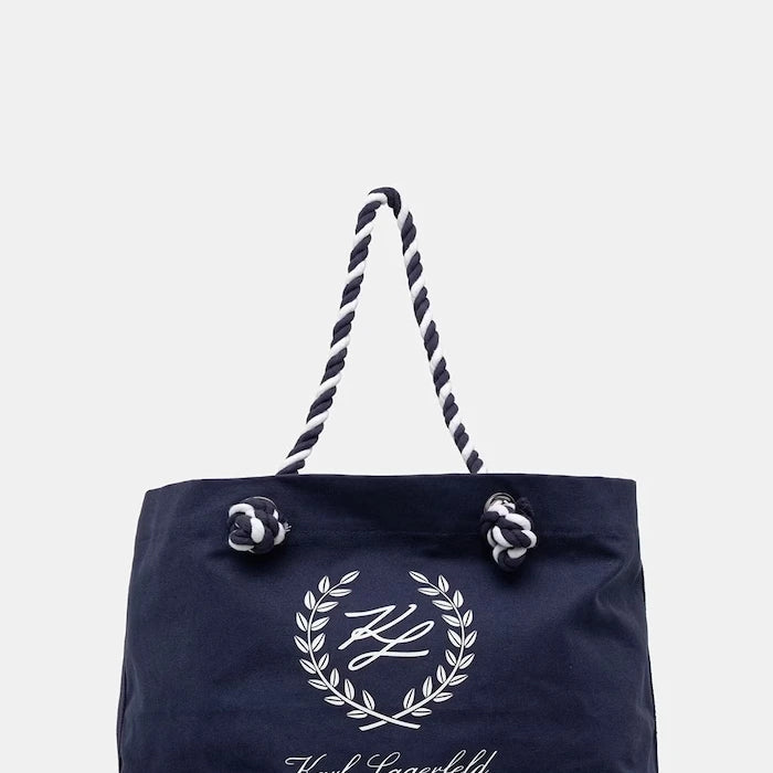 Karl Lagerfeld Чанта tote дамска от памук K/HOTEL