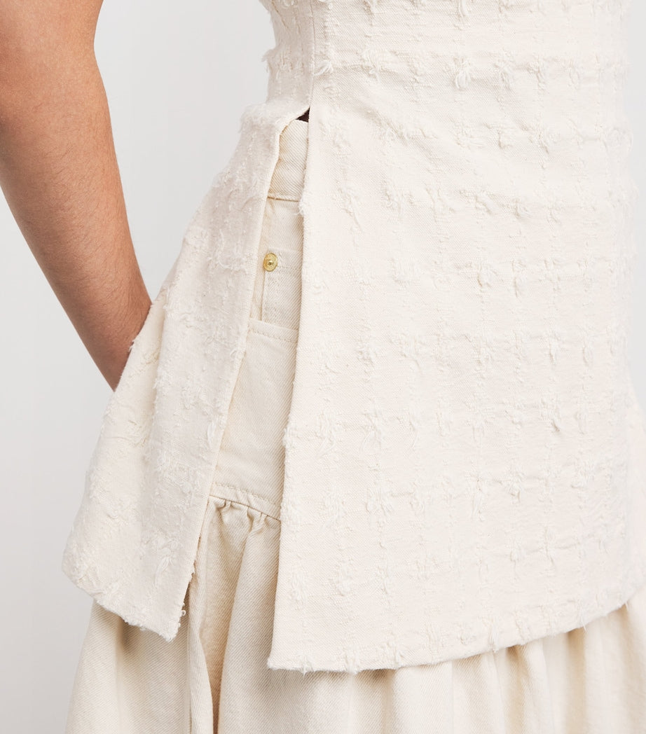 Slubbed Canvas Rhitt Top