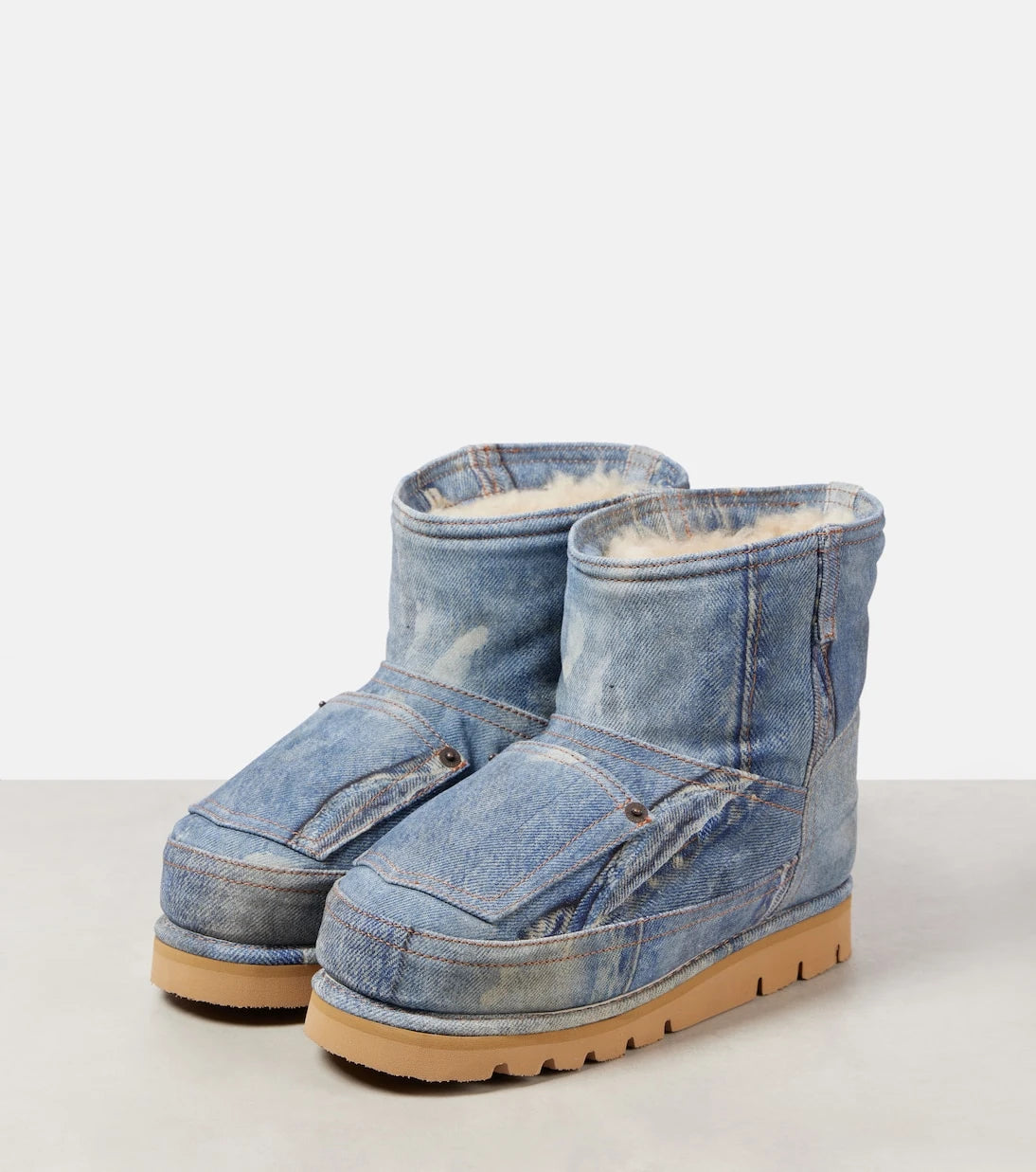 Acne Studios - Batter shearling-lined boots