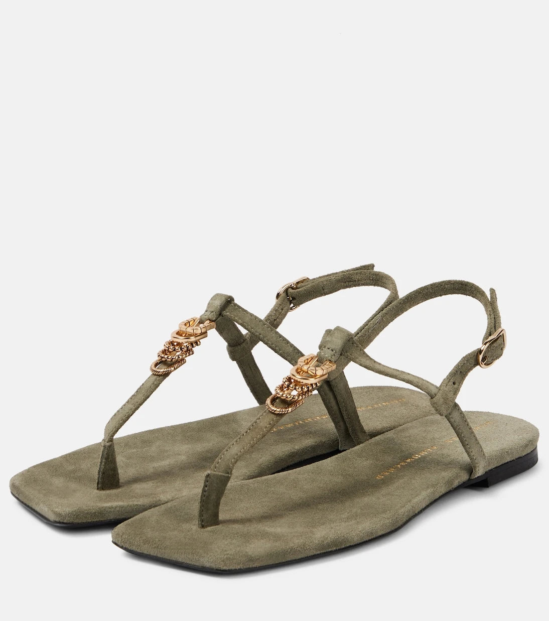 Dorothee Schumacher - Suede Sensation suede thong sandals