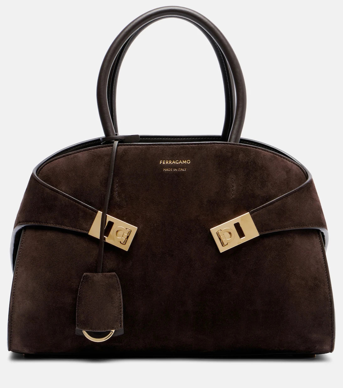 Ferragamo - Hug suede tote bag