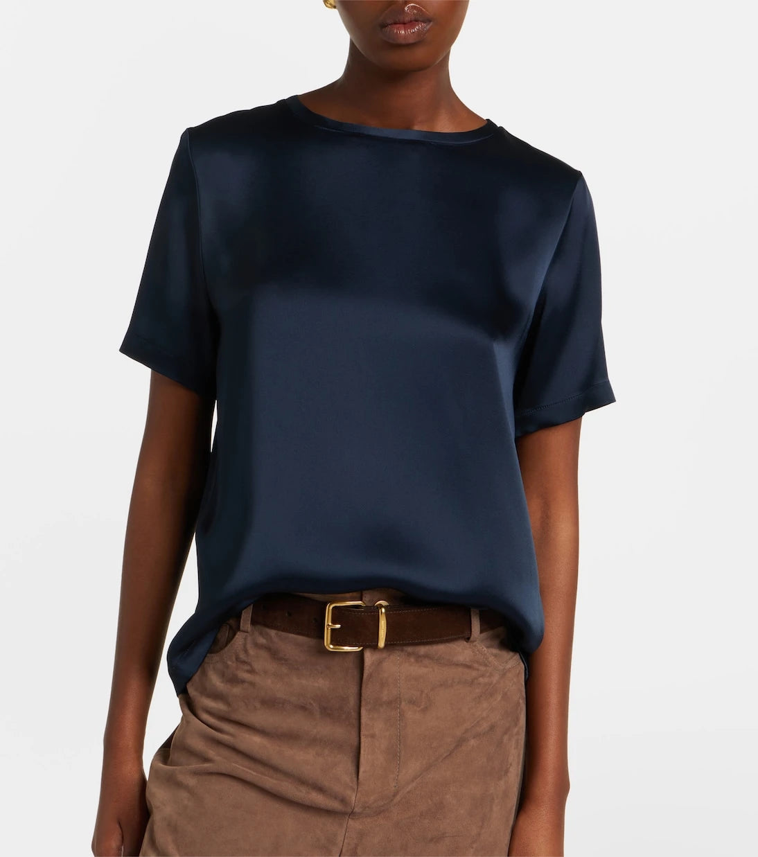 'S Max Mara - Satin T-shirt