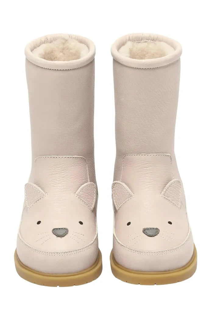 Детски кожени зимни обувки Donsje Wadudu Classic Boots Cat