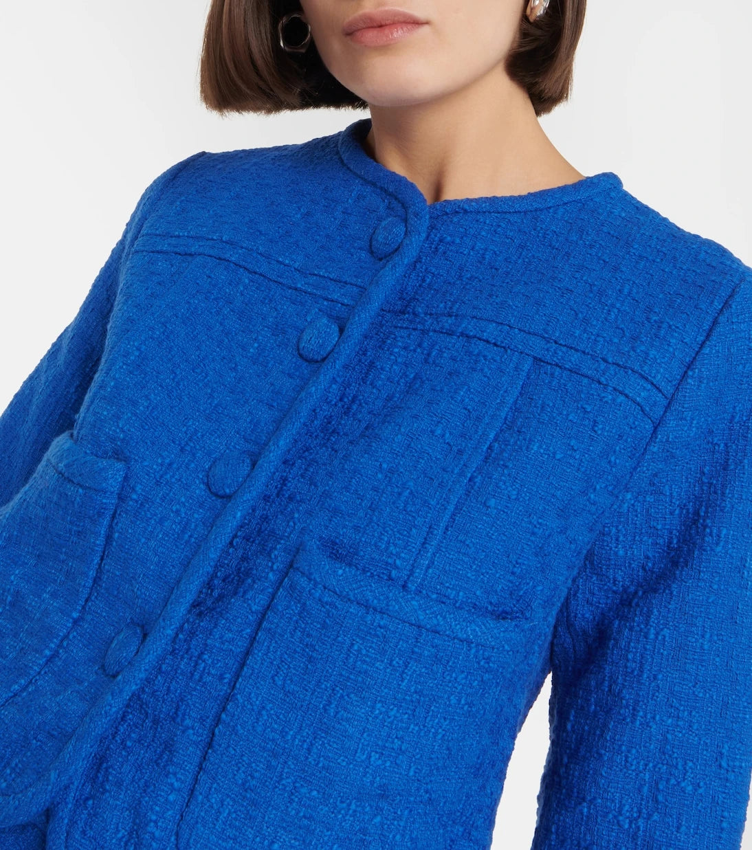 Proenza Schouler - White Label cropped tweed jacket