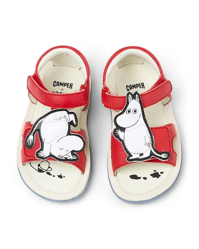 Camper TWS FW by Moomin Çocuk Deri Sandalet
