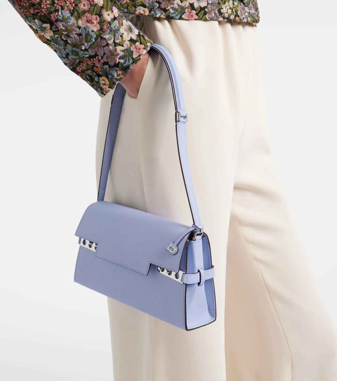 Delvaux - Tempête To Go Small leather shoulder bag
