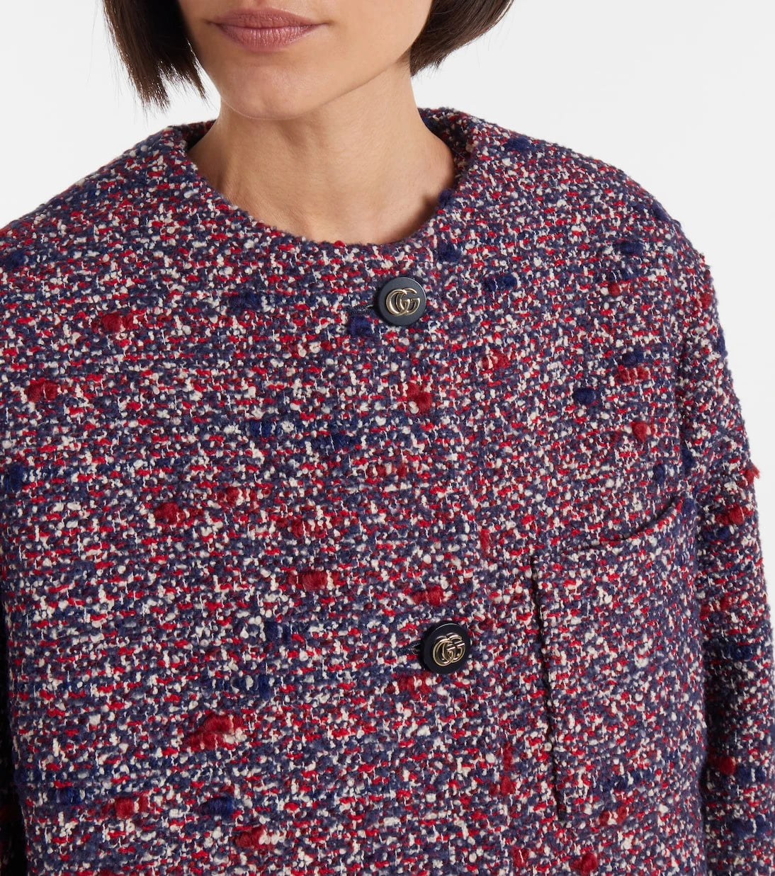 Gucci - Wool-blend tweed jacket