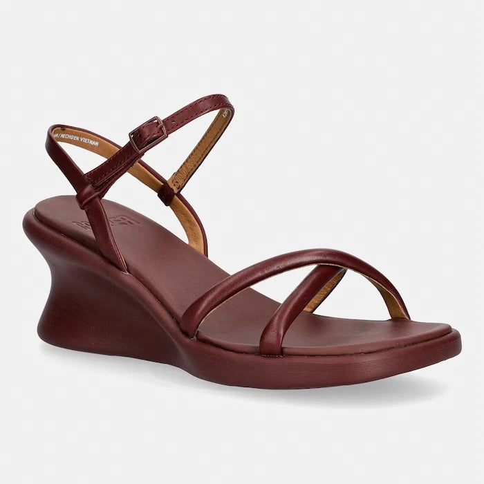 Camper Louise Sandal eğimli platformlu deri sandalet ayakkabılar