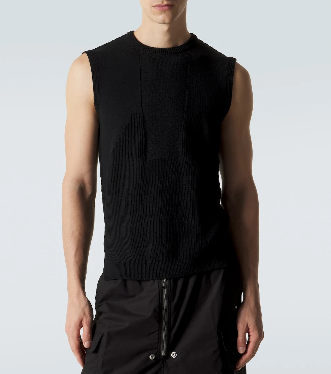 Rick Owens - Ribbed-knit virgin wool tank top