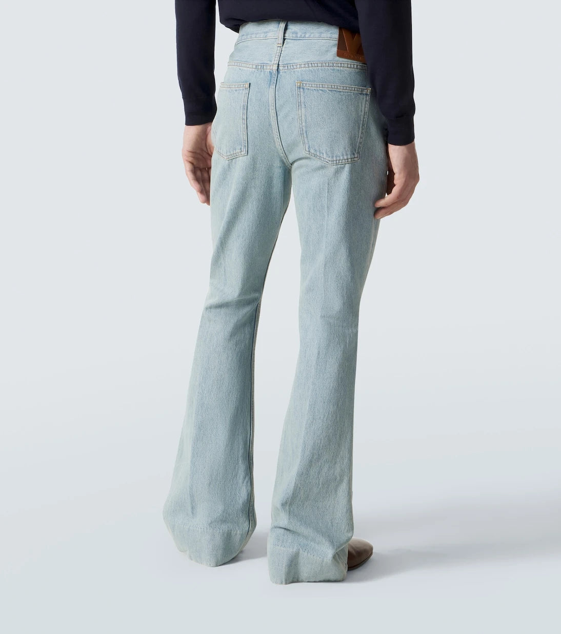 Valentino - Logo flared jeans
