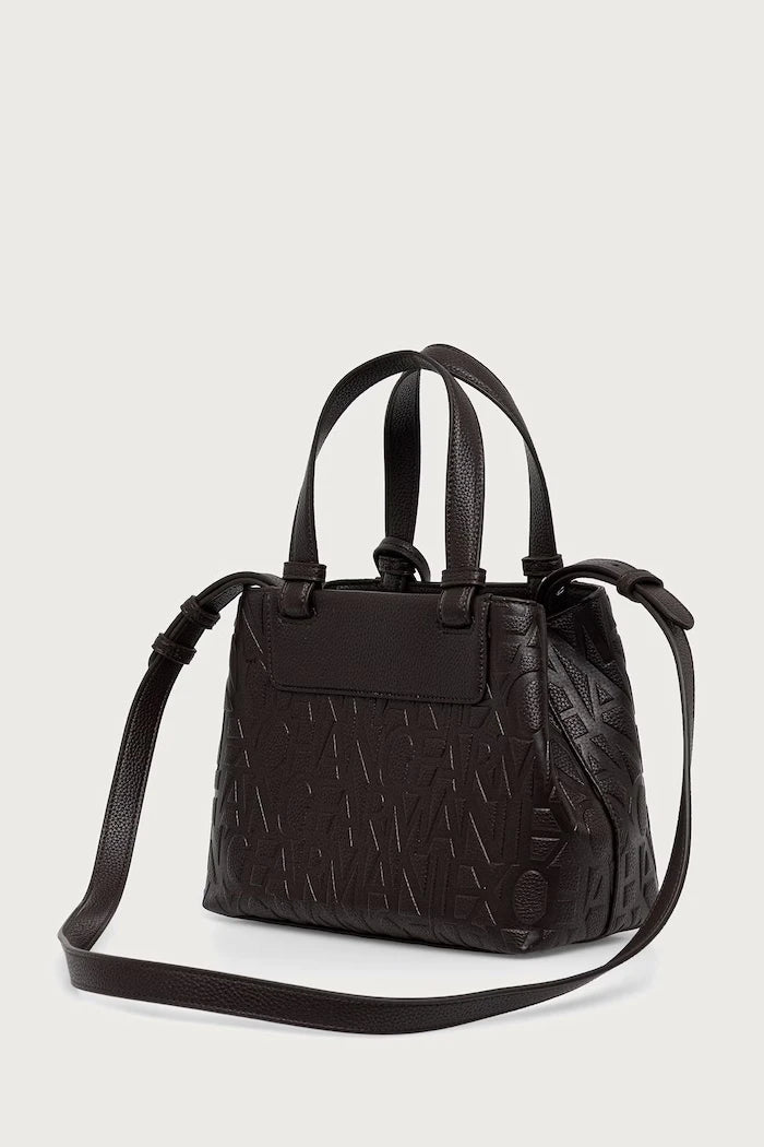 Armani Exchange kadın tote çanta suni deriden