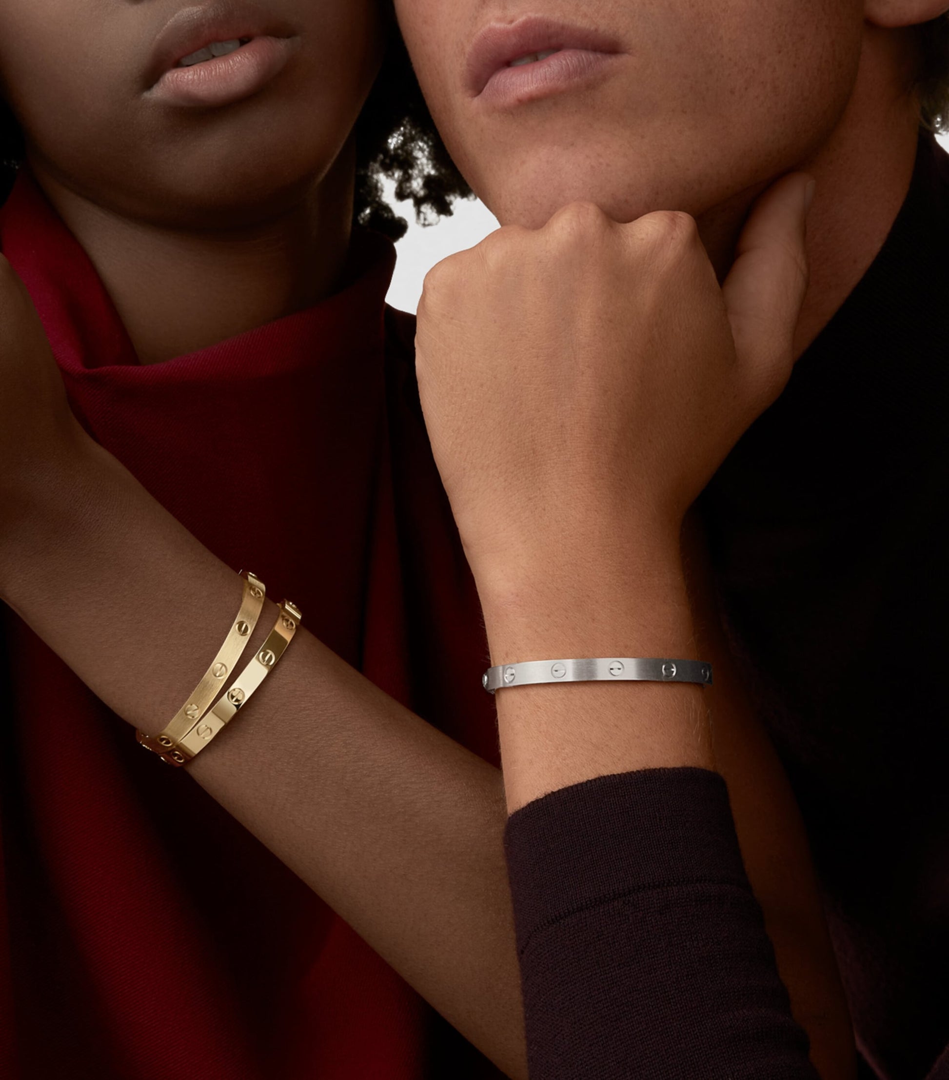 Cartier LOVE Classic Yellow Gold Bracelet - Brushed Finish