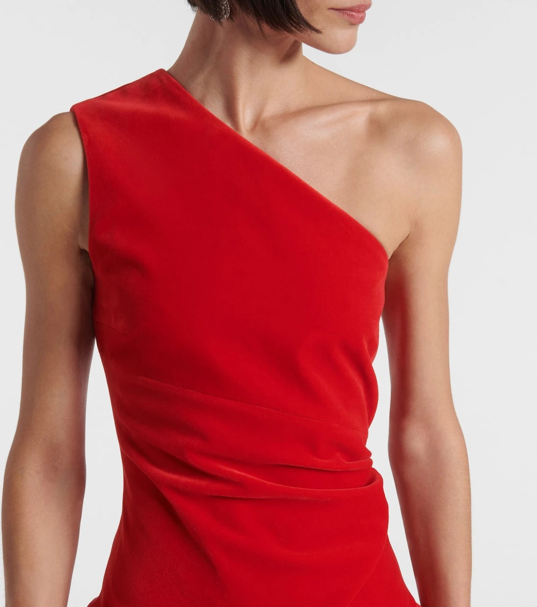Patou - One-shoulder cotton minidress