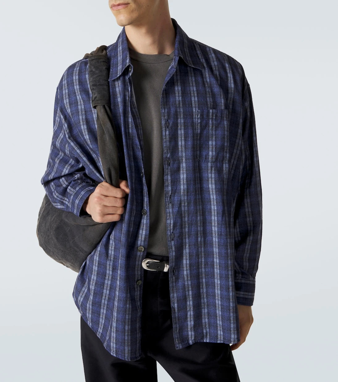 Our Legacy - Borrowed checked cotton shirt