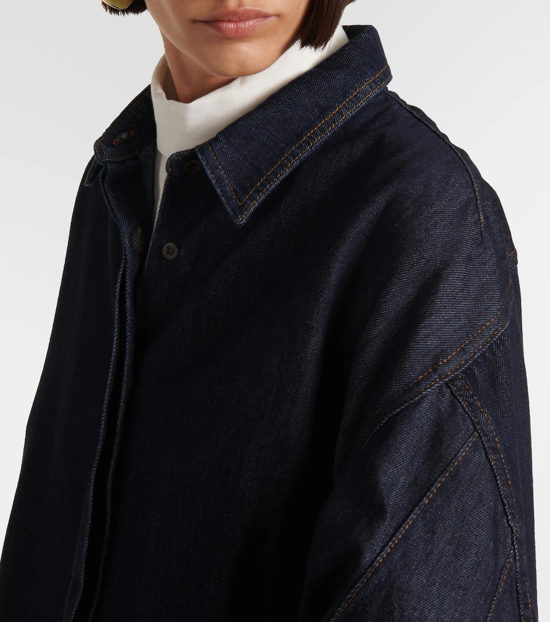 Dries Van Noten - Oversized denim shirt
