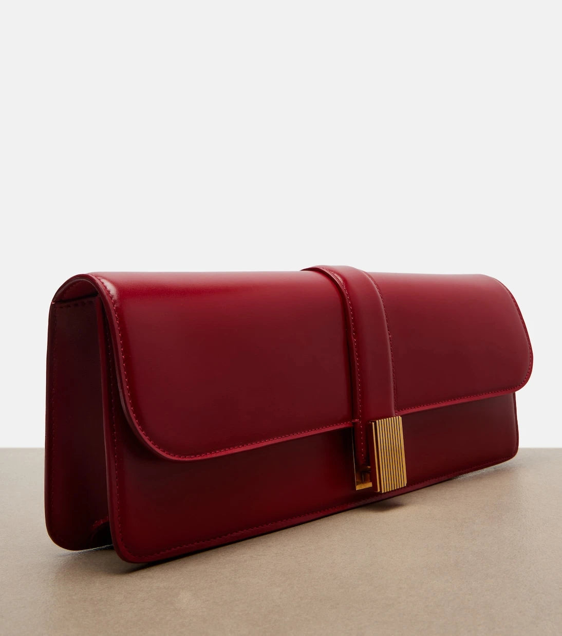 Khaite - Blake leather clutch