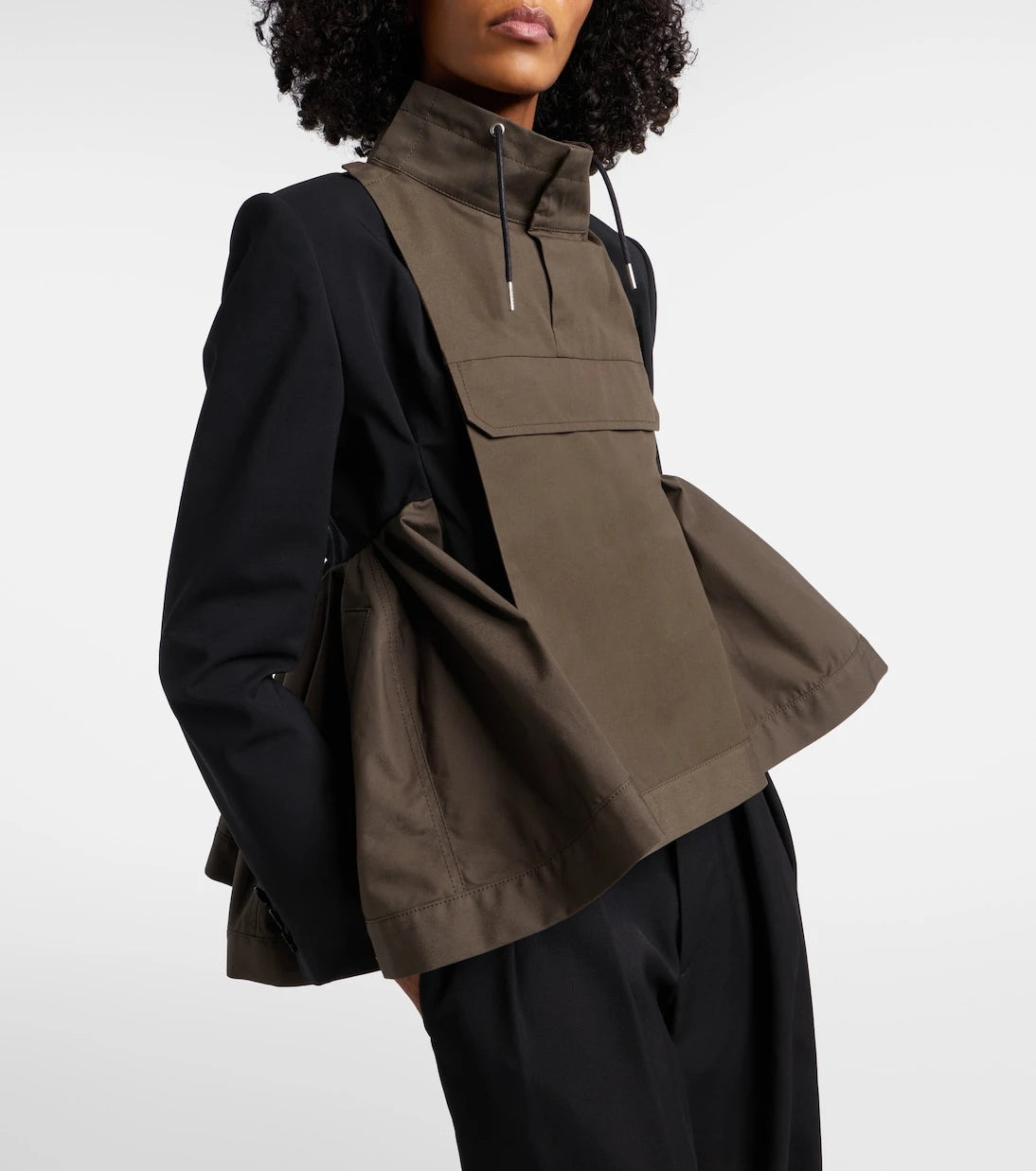 Sacai - جاكيت بلوزون متعدد الألواح