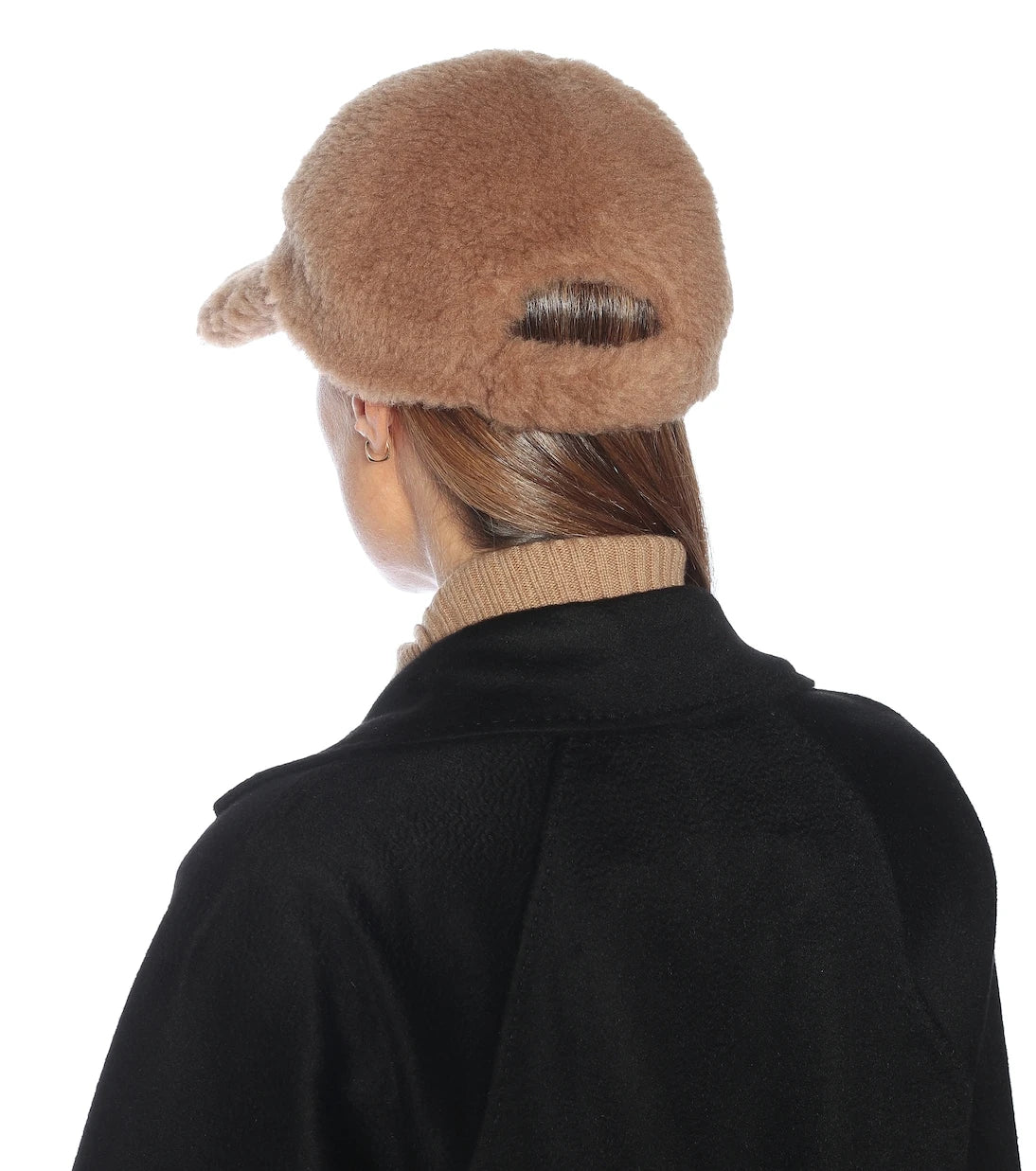 Max Mara - Edit camel hair and silk baseball cap