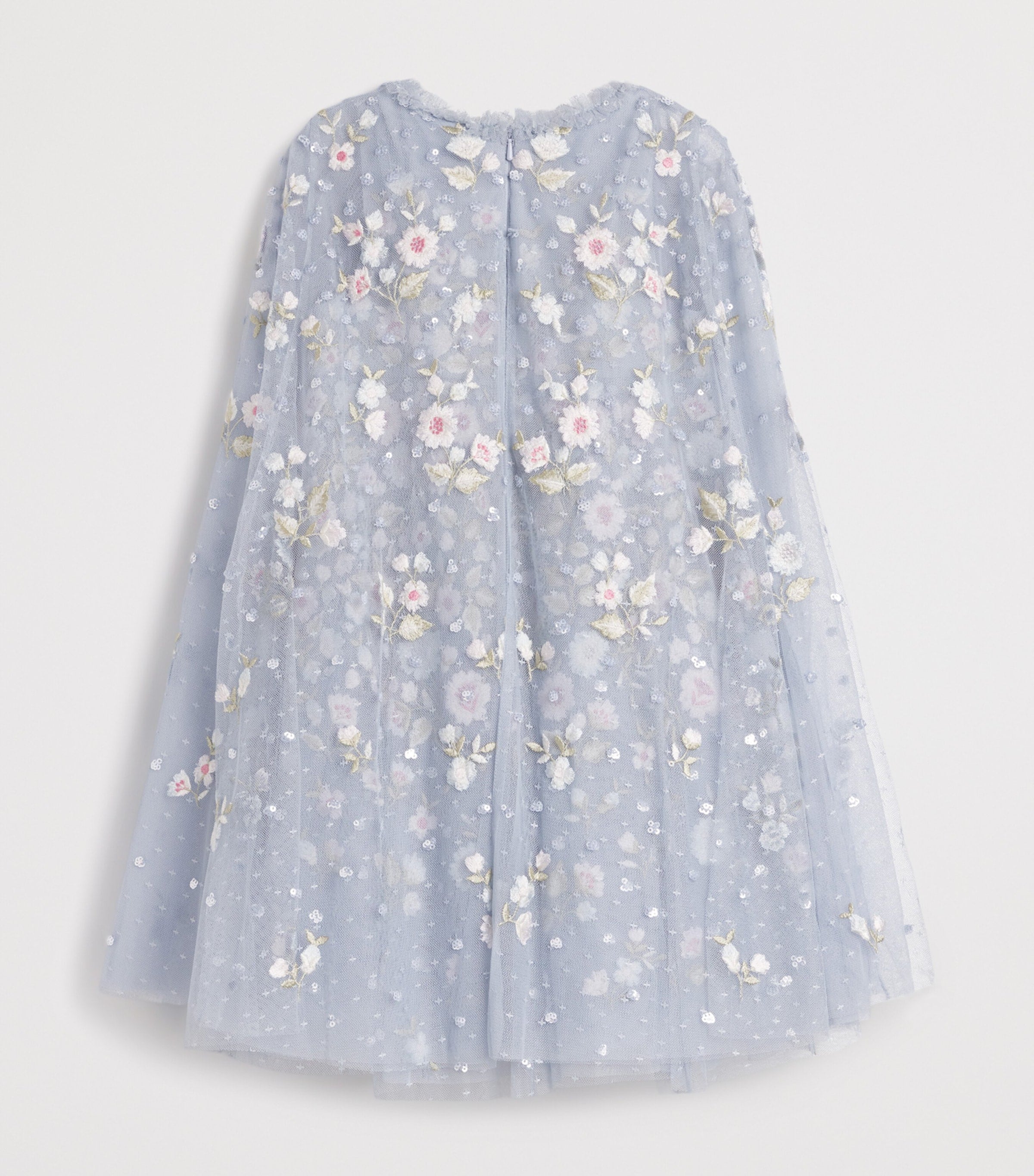 Needle & Thread Tulle Cape Ethereal Blooms Dress (4-6 Years)
