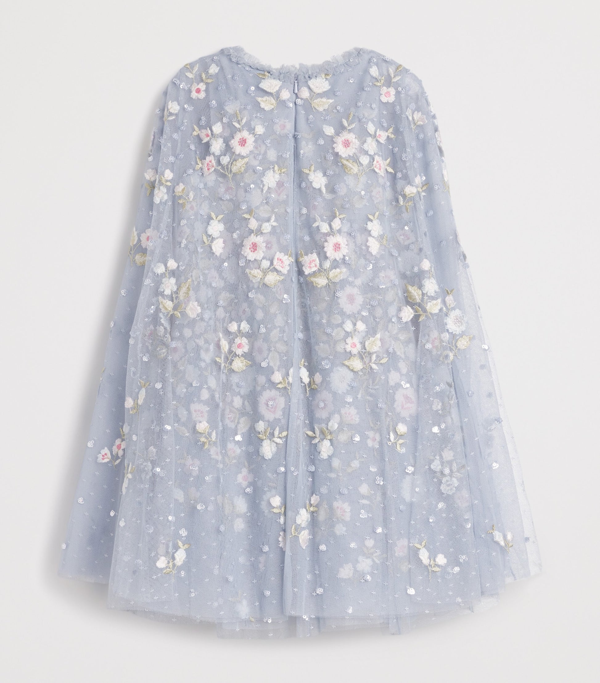 Needle & Thread Tulle Cape Ethereal Blooms Dress (4-6 Years)