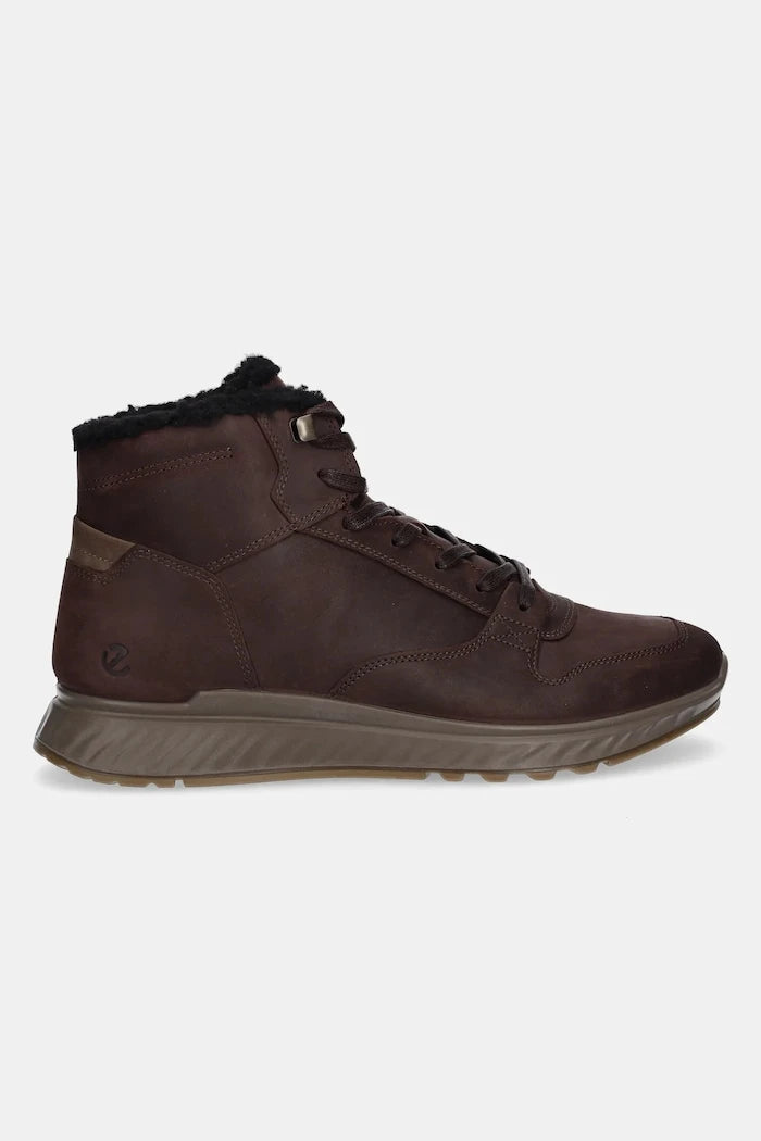 Обувки от набук Ecco Exostride Mid Warm