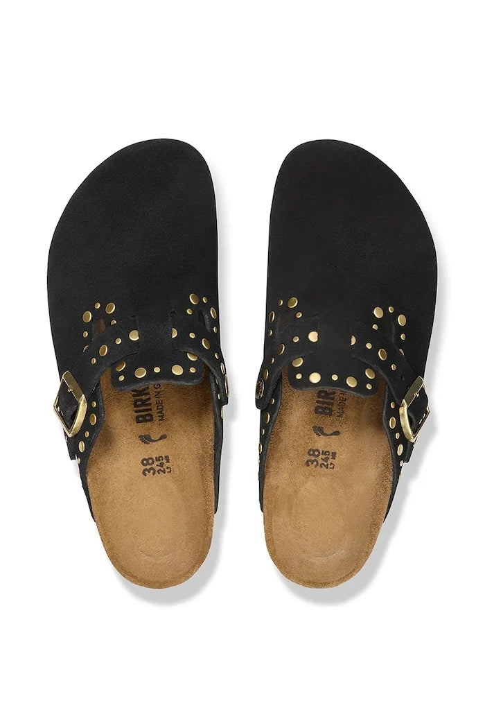 Birkenstock Boston Rivet Süet Terlik