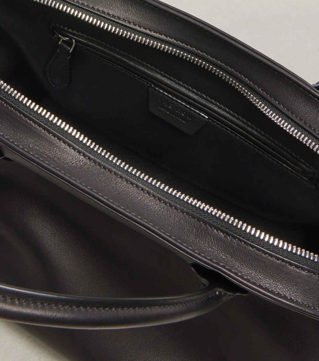 The Row - Agnes leather tote bag