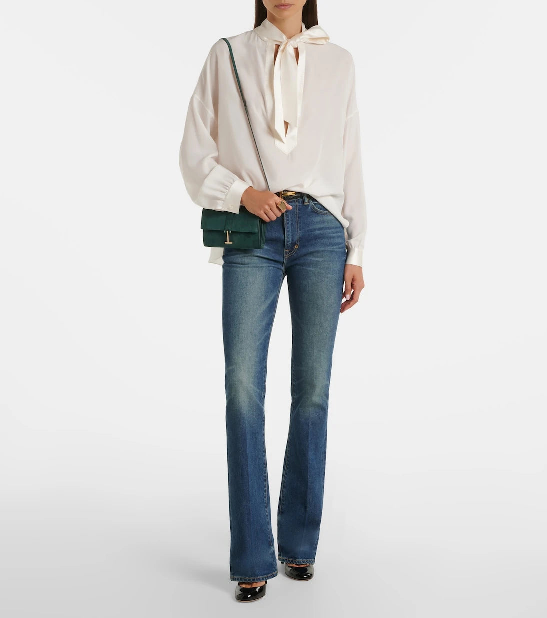 Tom Ford - Kara Mini suede crossbody bag