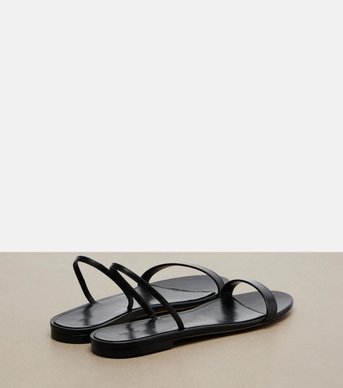 The Row - Ella leather sandals