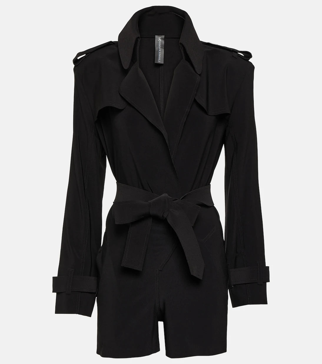 Norma Kamali - Jersey playsuit