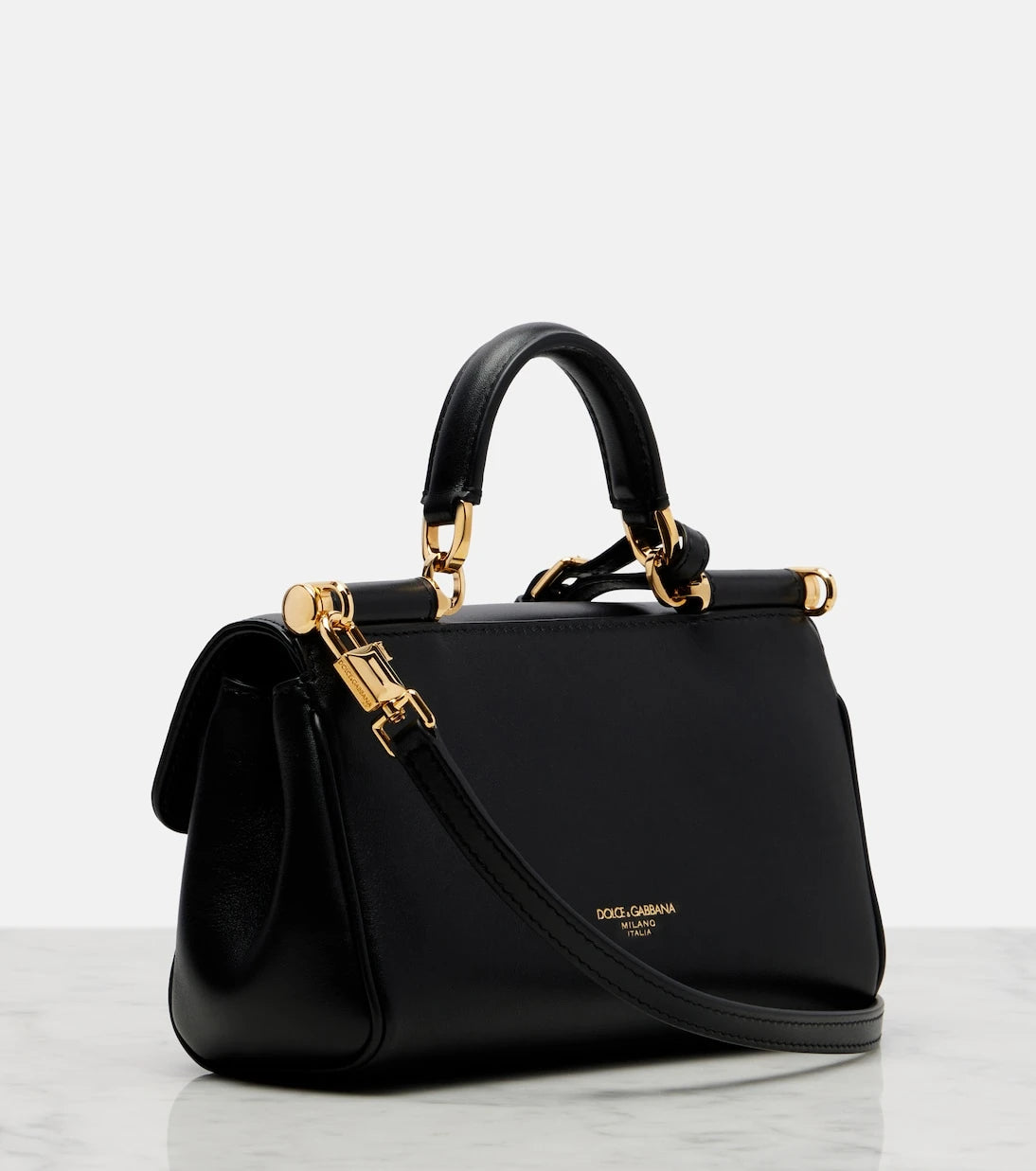 Dolce&Gabbana - My Sicily Small leather tote bag